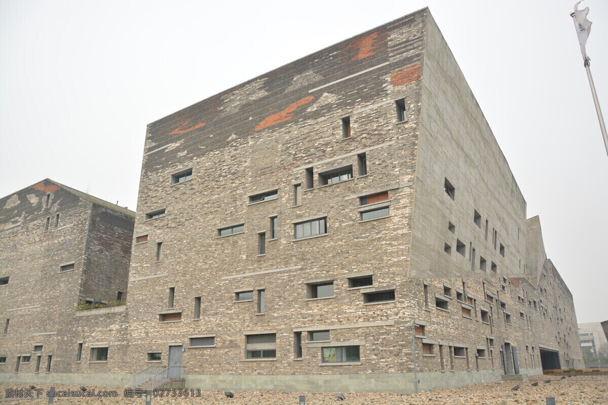 宁波 博物馆 王澍 建筑 新乡土主义 建筑园林 建筑摄影