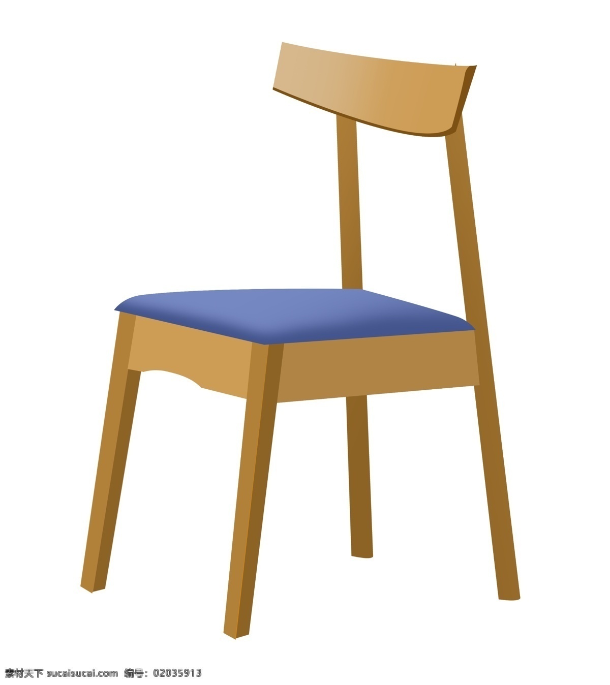 软 包 椅子 家具 插画 软包的椅子 卡通插画 家具插画 家具椅子 精美家具 木质家具 实木的椅子
