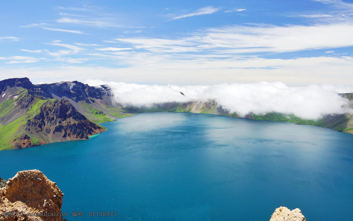 长白山天池 唯美 高清 自然风光 山川 河流 长白山 风景 自然景观 山水风景