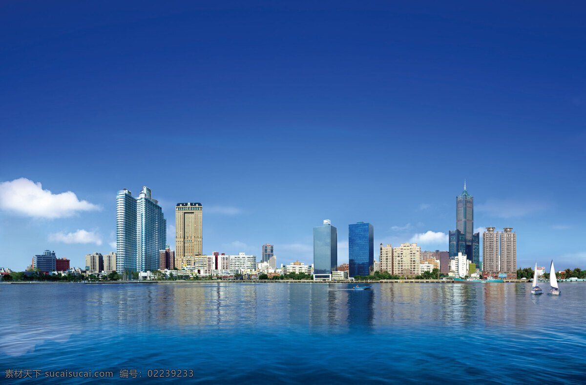 深圳 湖边 白云 岸边 蓝天 国内旅游 旅游摄影