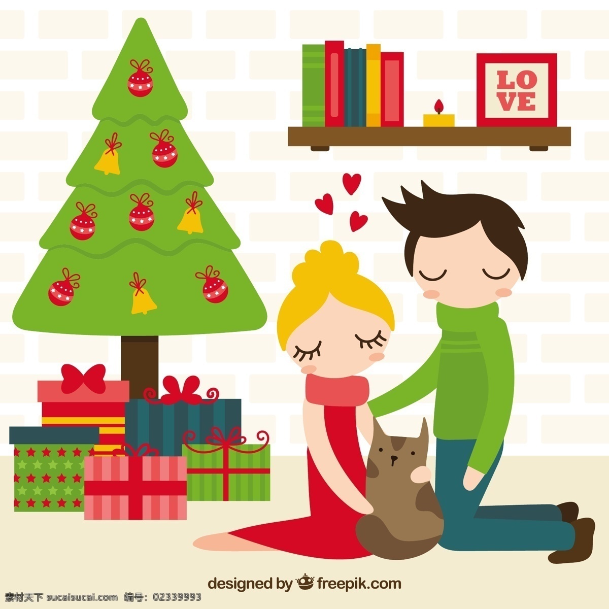 可爱 圣诞 家庭 圣诞节 树 人 爱情 圣诞快乐 冬天快乐 圣诞树 庆祝 可爱的节日 节日快乐 幸福的家庭 家谱 父母关系 季节 白色