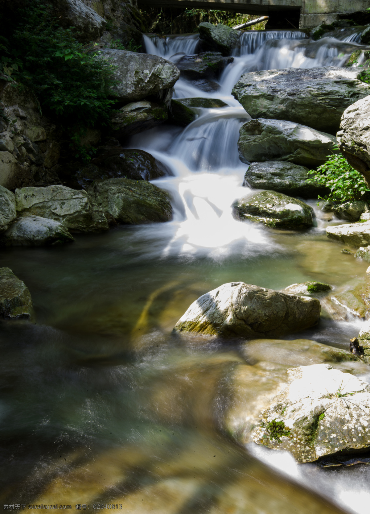 小溪流水 新化 大熊山 风景区 小溪 流水 旅游摄影 自然风景