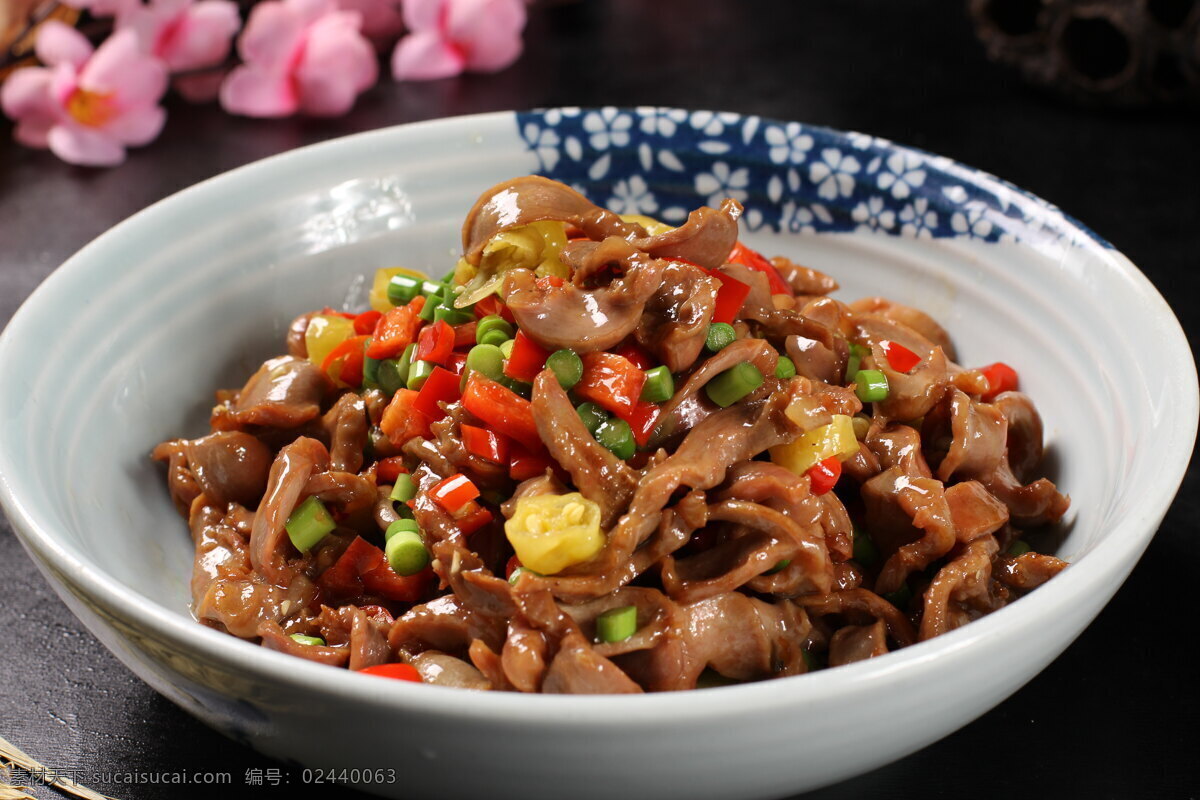 小炒鸡杂 小炒 鸡杂 香辣鸡杂 香辣鸡胗 餐饮美食 传统美食