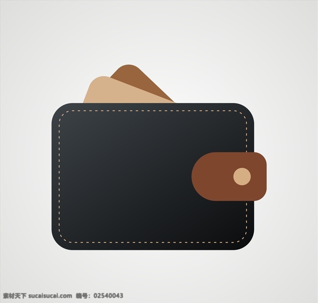 钱包矢量图片 矢量钱包 钱包 包 手包 饰品 皮夹子 零钱包 钱币 卡包 装饰元素 钱 卡通设计