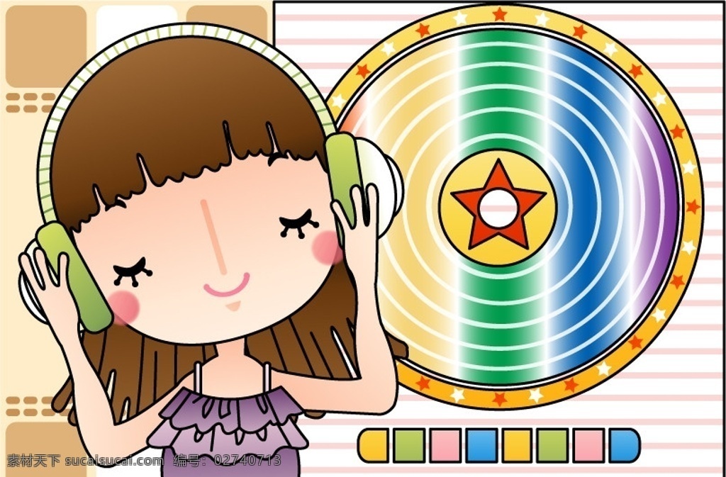 卡通音乐插画 卡通 音乐 插画 卡通音乐人物 疯狂人物 唱歌卡通人 卡通设计 矢量
