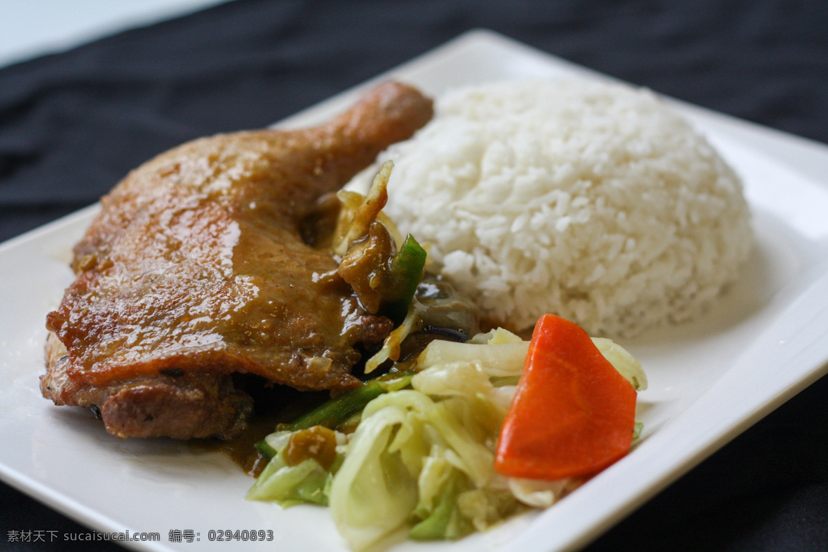 鸡腿饭 鸡腿 饭 鸡肶饭 鸡肉 餐饮美食 传统美食