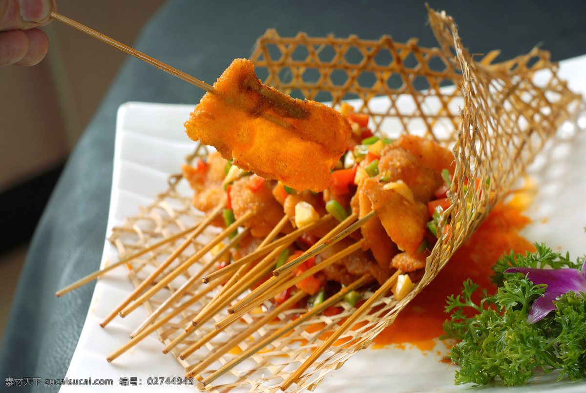 串烤鱼柳 餐厅美食 菜谱 传统美食 餐饮美食
