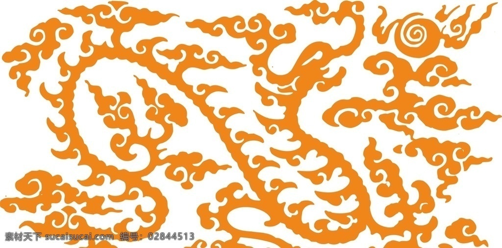龙 龙纹 龙素材 矢量底纹 祥云 底纹背景 复古矢量背景 矢量龙纹 标志