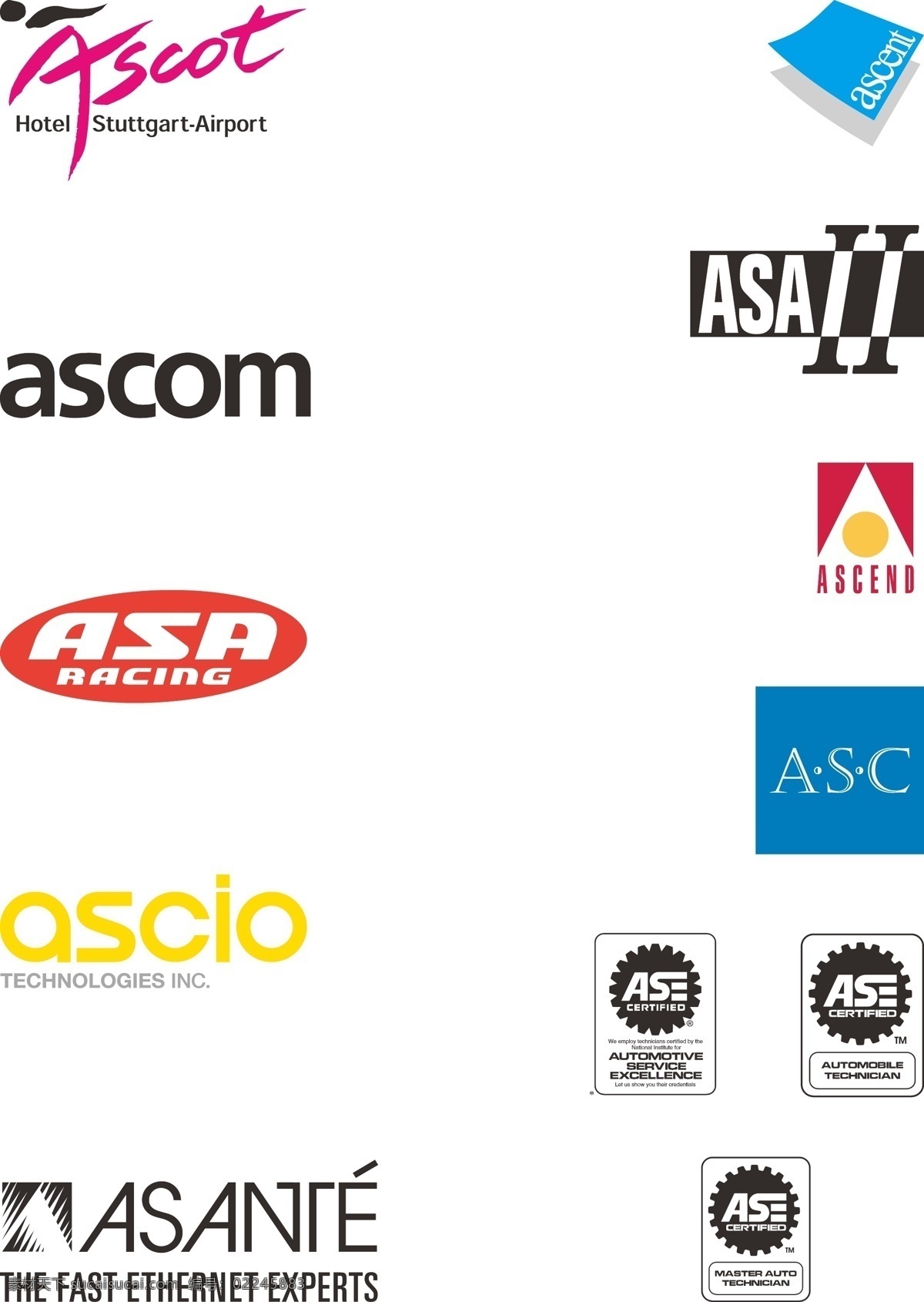logo 标识标志图标 标志 齿轮 企业 矢量图库 asaasc 开头 合集 矢量 模板下载 asa asc psd源文件 文件 源文件