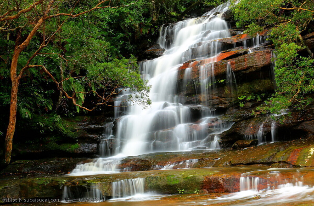 瀑布 湖泊 湖水 河流 自然 大自然 美景 自然风景 自然景观