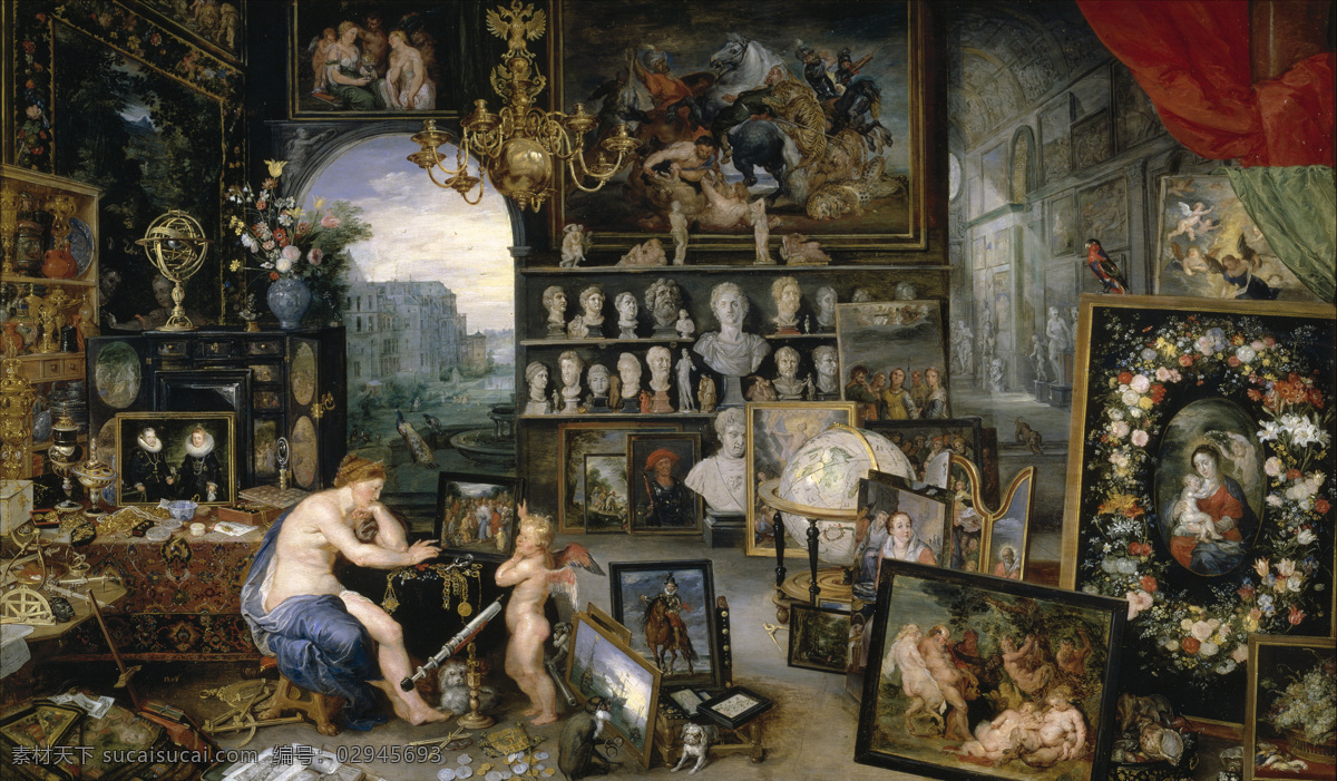 rubens 宫廷 人物 人体 油画 装饰画 paul 德国 画家 彼得保罗 鲁本斯 peter sight jan elder the brueghel