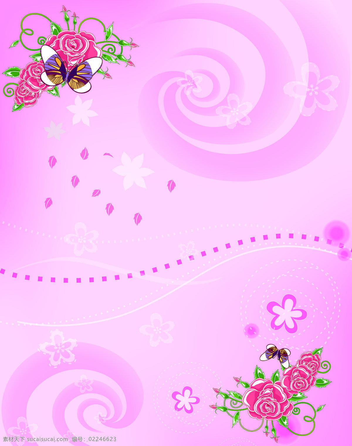 移门免费下载 底图 粉色 广告设计模板 蝴蝶 花瓣 花朵 花纹 玫瑰 移门 移门图案 源文件 装饰素材