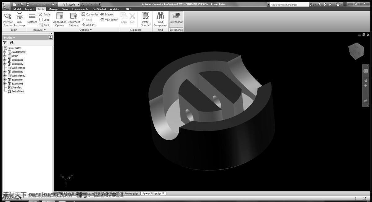 斯特灵 活塞 发动机 功率 机械设计 3d模型素材 电器模型