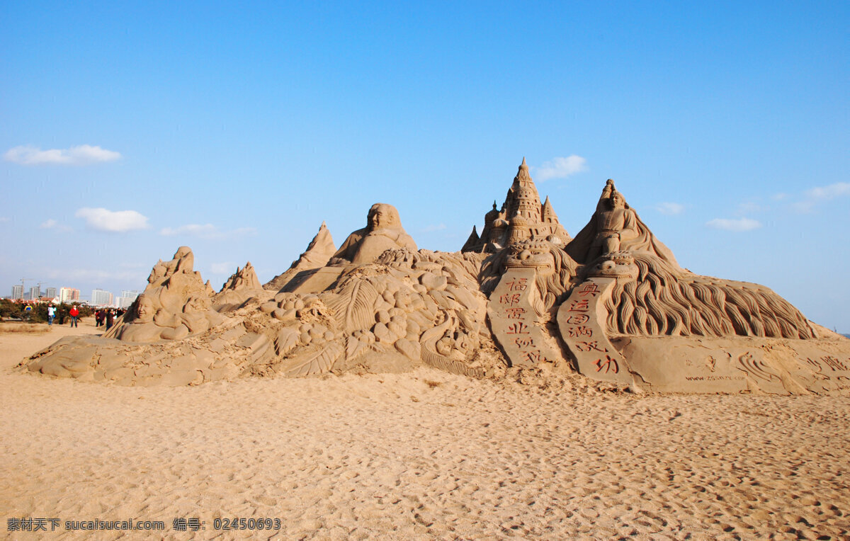 海阳沙雕 唯美 风景 风光 旅行 山东 海阳 沙雕 公园 旅游摄影 国内旅游