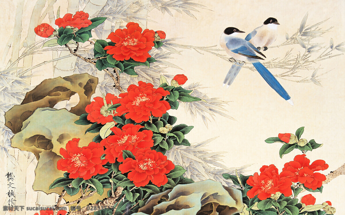 花鸟画 牡丹 梅花 山水画 中式背景墙 山水 背景墙 山水装饰画 装饰画 花卉 壁画 水墨山水画 水墨抽象画 抽象画 文化艺术 绘画书法