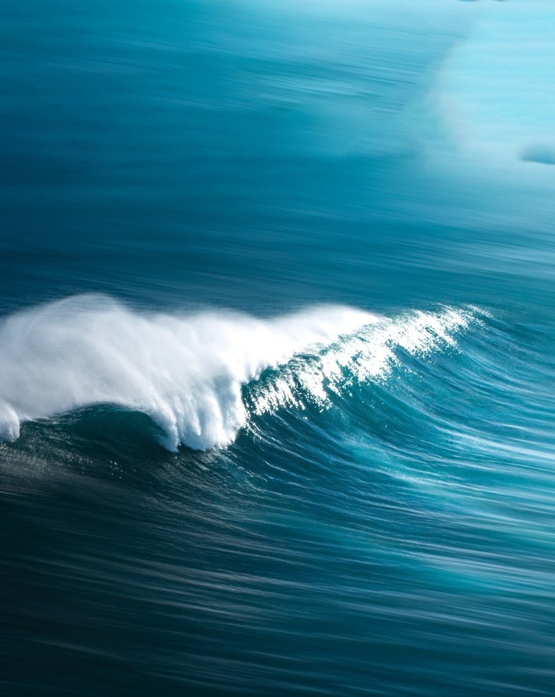 大海海浪 大海 海浪 蓝色 白色 清澈 透亮 高清 大图 自然景观 自然风景