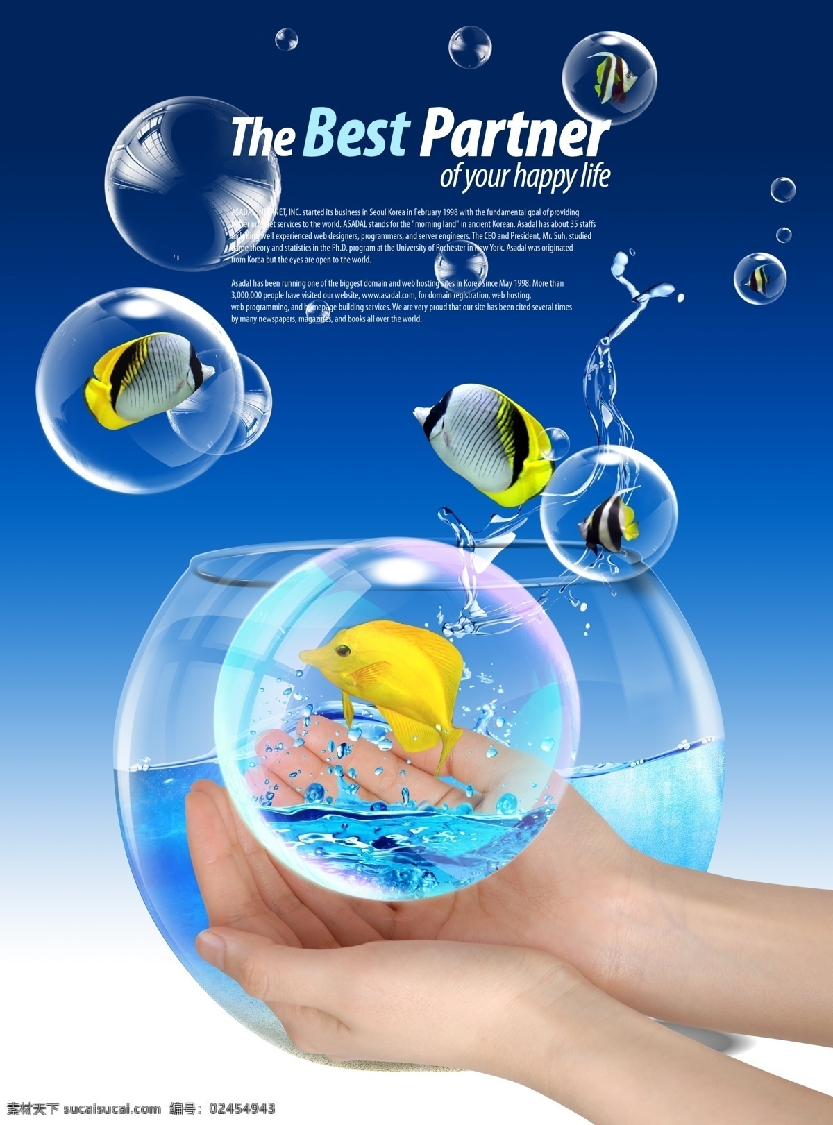 蓝色意境夏季 蓝色 意境 夏季 海报 金鱼缸 水族缸 水花 热带鱼 夏天 广告 库 广告设计模板 源文件