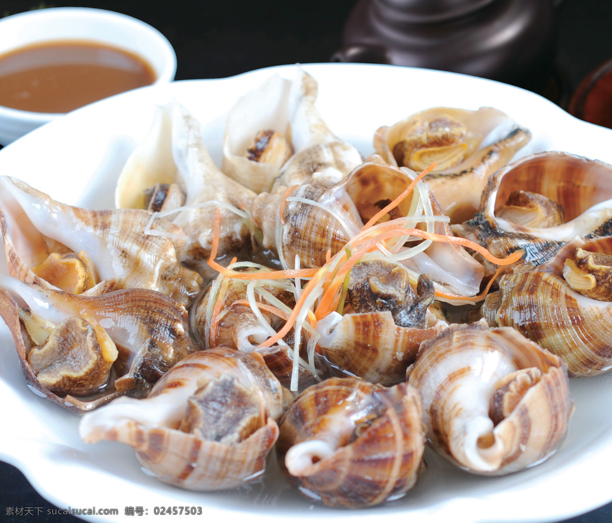 花螺 海鲜 贝壳 清蒸海螺 餐饮美食 传统美食