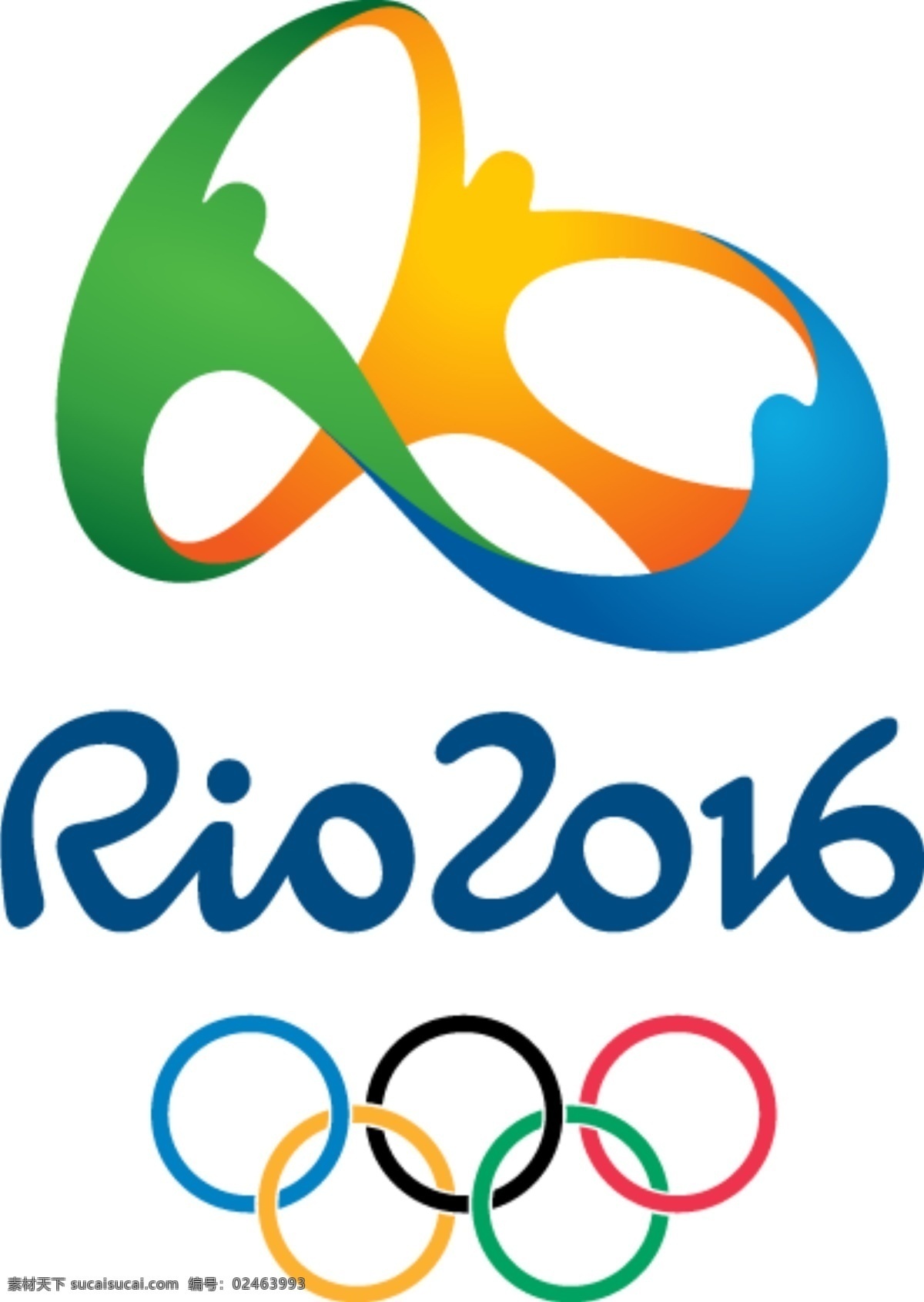 2016 年 奥运会 五环 奥运 图标 白色