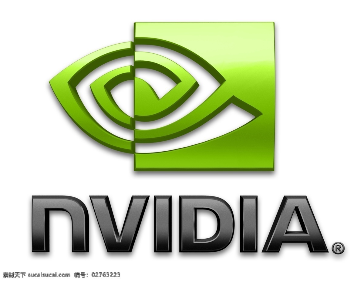 nvidia 英伟 达 logo 标志 源文件 英伟达 psd源文件 logo设计