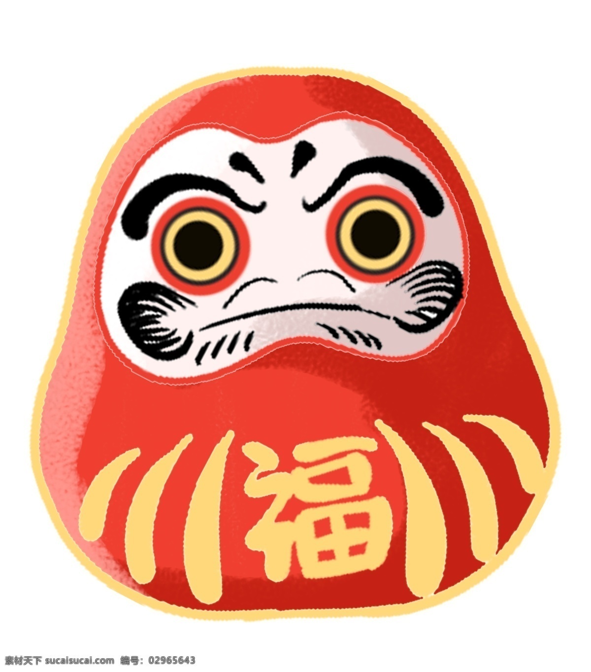 日本 彩色 福字 不倒翁 达摩 达摩蛋 彩色达摩蛋 达摩不倒翁 日本不倒翁 彩色不倒翁 艺术品