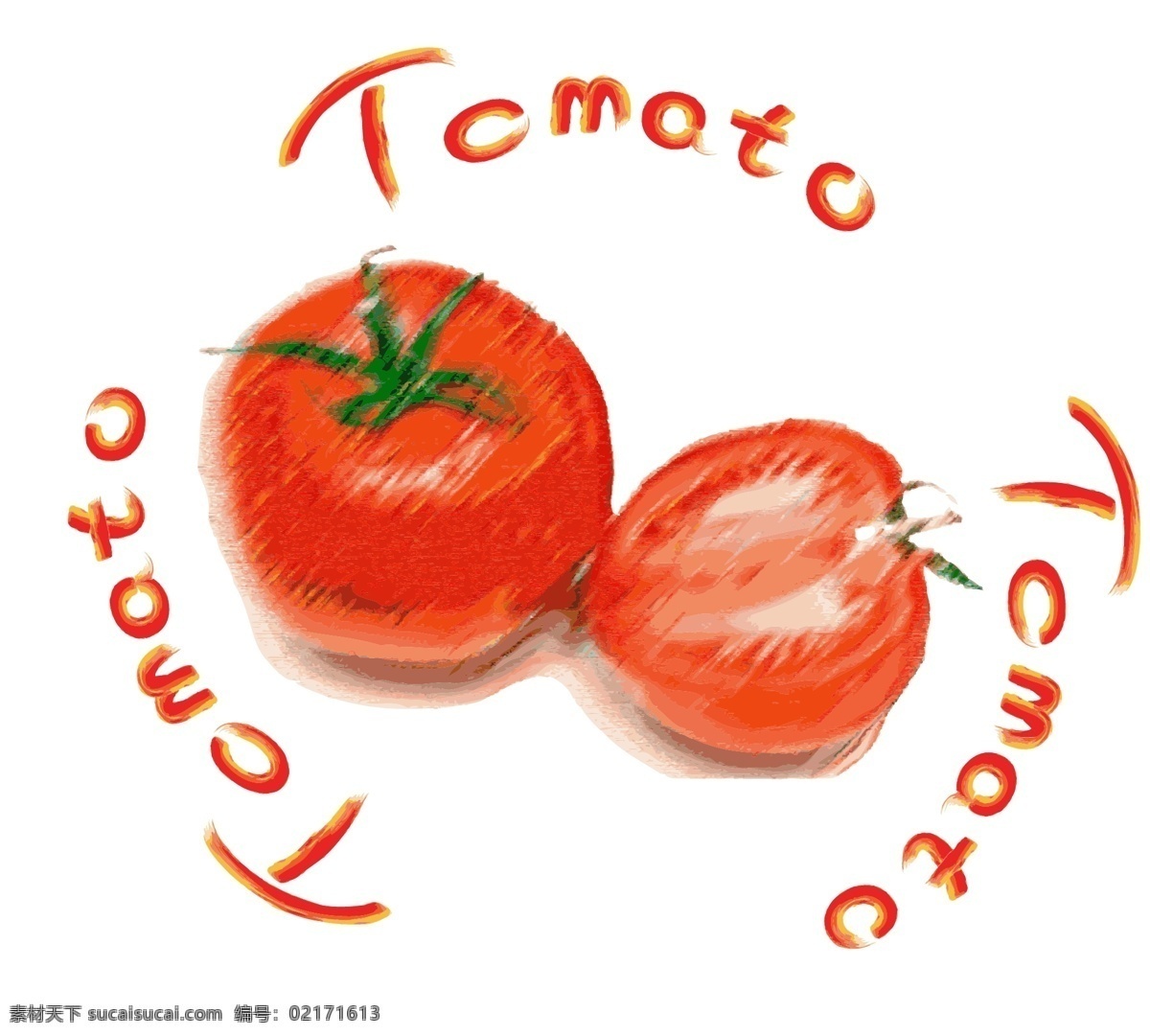 手绘 蔬菜水果 商用 元素 蔬菜 番茄 西红柿 字体 蔬菜元素 蔬菜水果元素 番茄元素 tomato 西红柿元素 手绘元素 变形字体 手写 手写字体 可爱字体 手绘字体