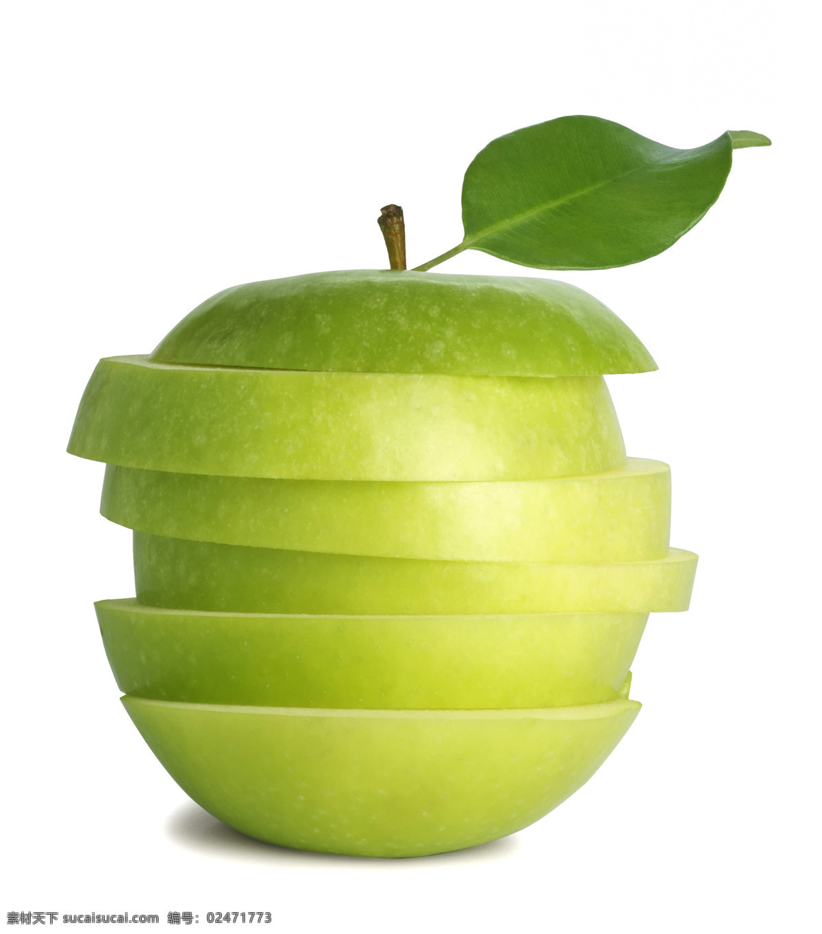 切开的青苹果 苹果 青苹果 切开的苹果 水果 绿色苹果 食品水果蔬菜 生物世界