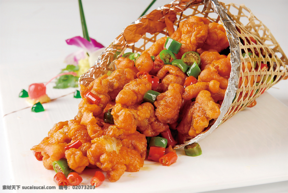 红袍 辣子鸡 红袍辣子鸡 美食 传统美食 餐饮美食 高清菜谱用图