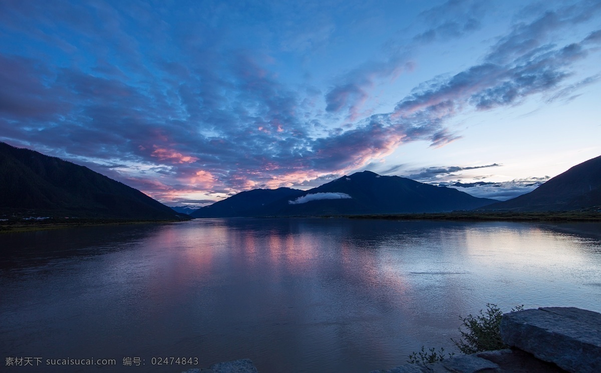 西藏风光 西藏 风景 琥珀 山川 蓝色