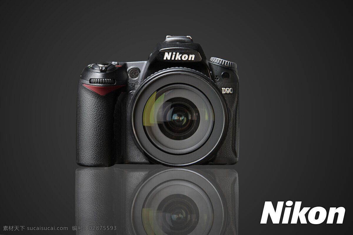 尼康 相机 现代科技 尼康相机 d90 psd源文件