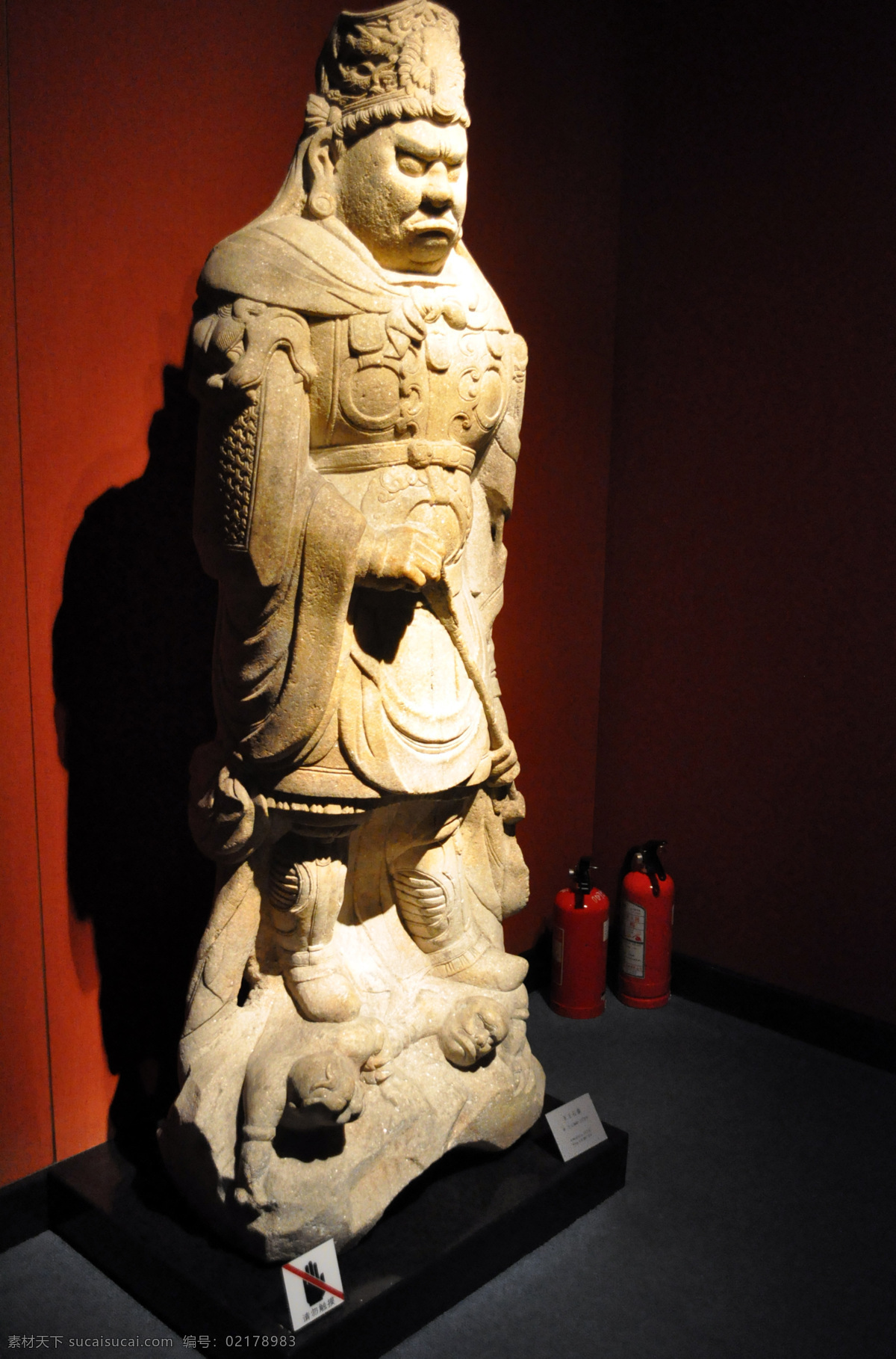 传统文化 雕塑 雕像 佛像 古代人物 古文化 人物 天王石像 上海博物馆 藏品 古代展览 古代石刻 文化艺术 装饰素材 展示设计