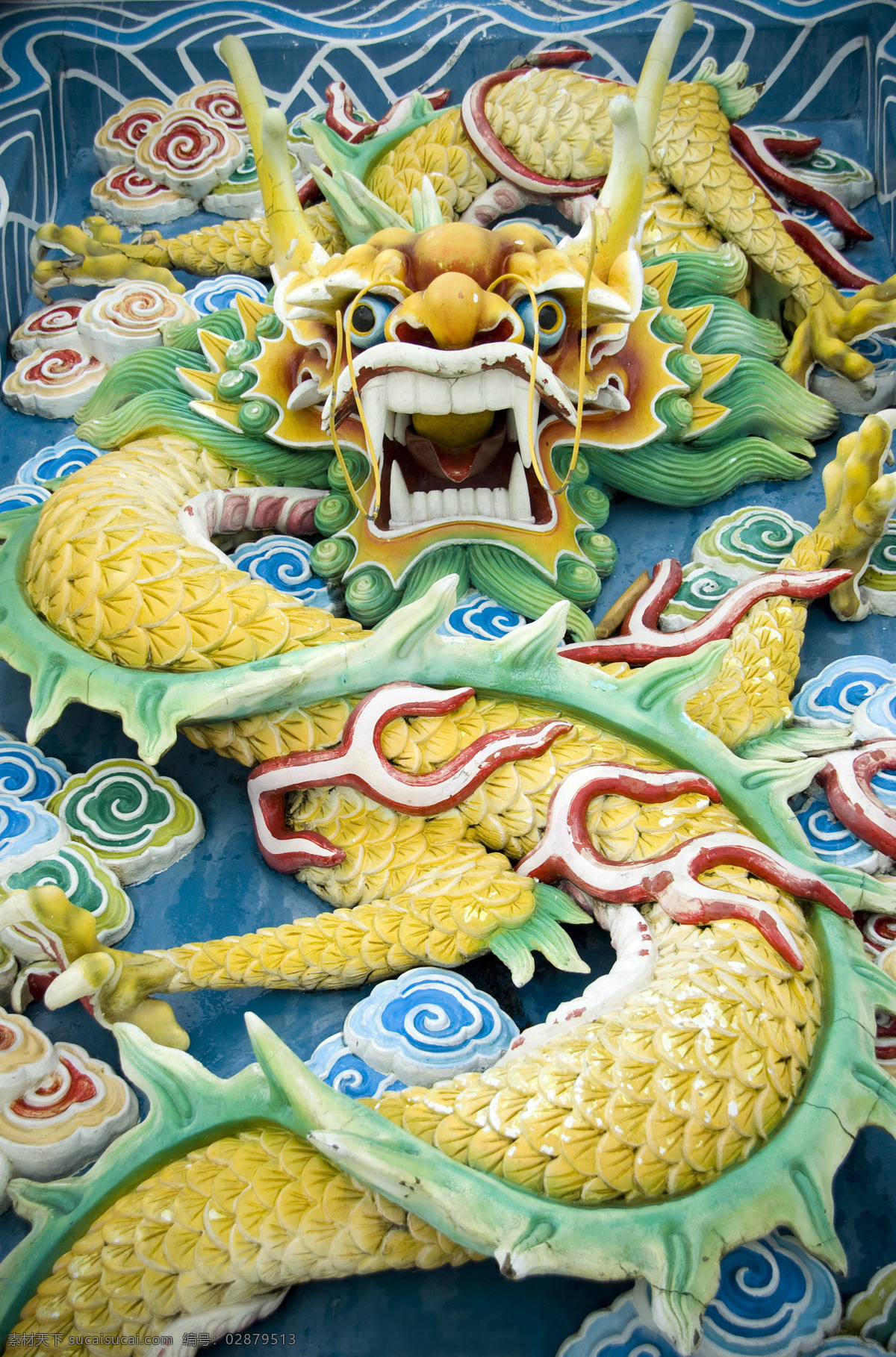 雕龙壁画 雕龙 壁画 龙 吉祥图案 传统图案 3d设计