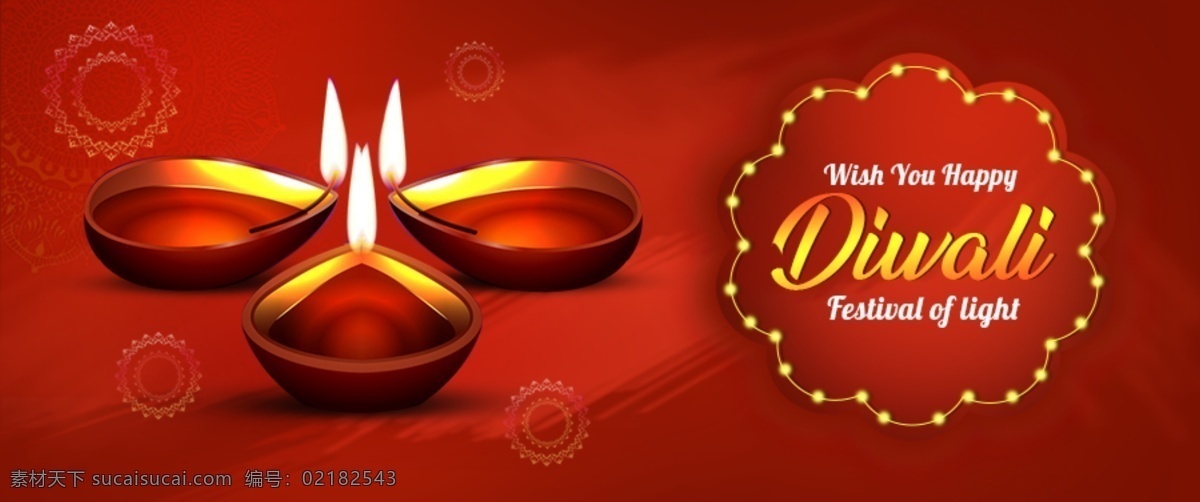 deepawali banner 排灯节横幅 排灯节广告 创意 排 灯节 横幅 销售 红色 主题 光明节 重复 使用