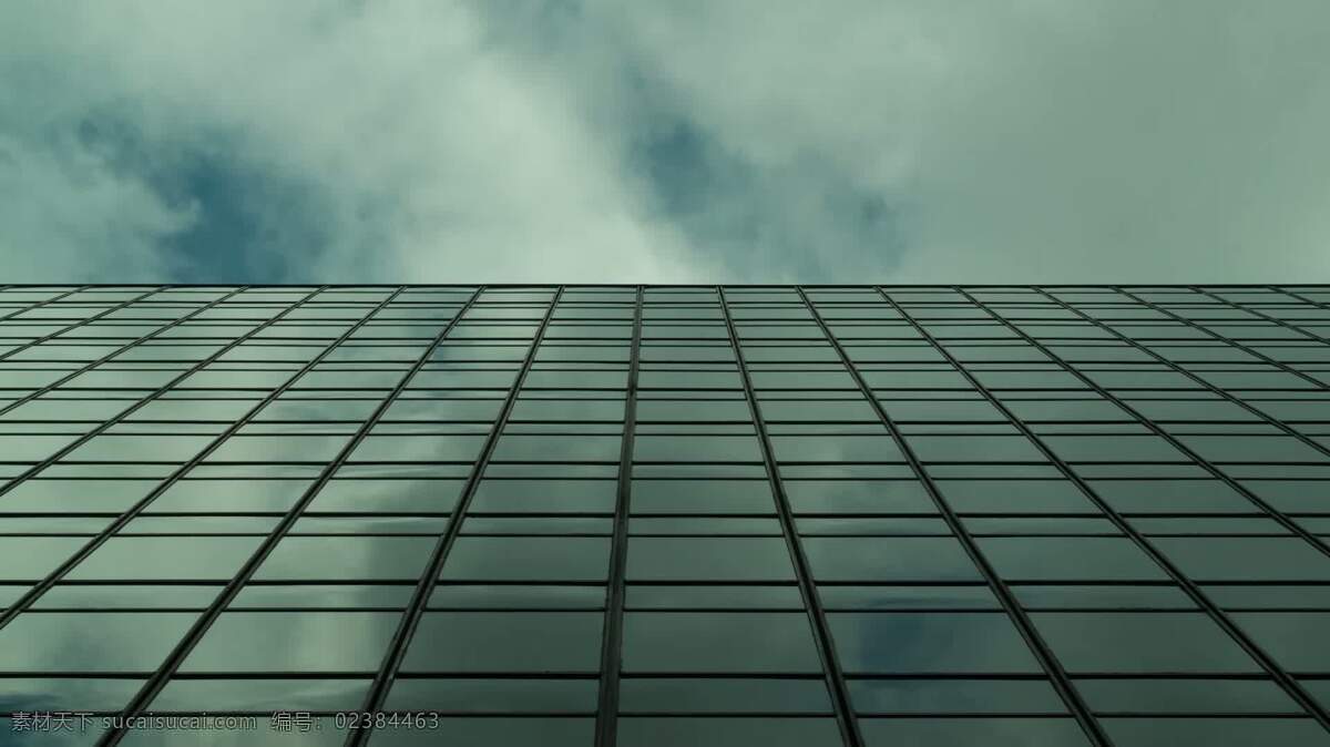 公司 大楼 云层 时间 流逝 商业和办公 延时 云 时光倒流 建筑 窗口 窗户 反射 反思 商业 办公室 摩天大楼 高层 玻璃