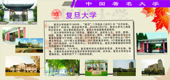 大学 著名大学 复旦大学