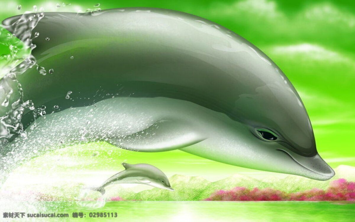 海洋生物 大海 小海豚 可爱海豚 海豚表演 海洋世界 生物世界 jpg图片