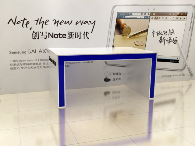 3d设计模型 max 源文件 三星展示桌 三星 展示 桌 3d 三星手机 店 展 体验 台 展示台 效果图 柜台 3d单个模型 其他模型 3d模型素材 其他3d模型