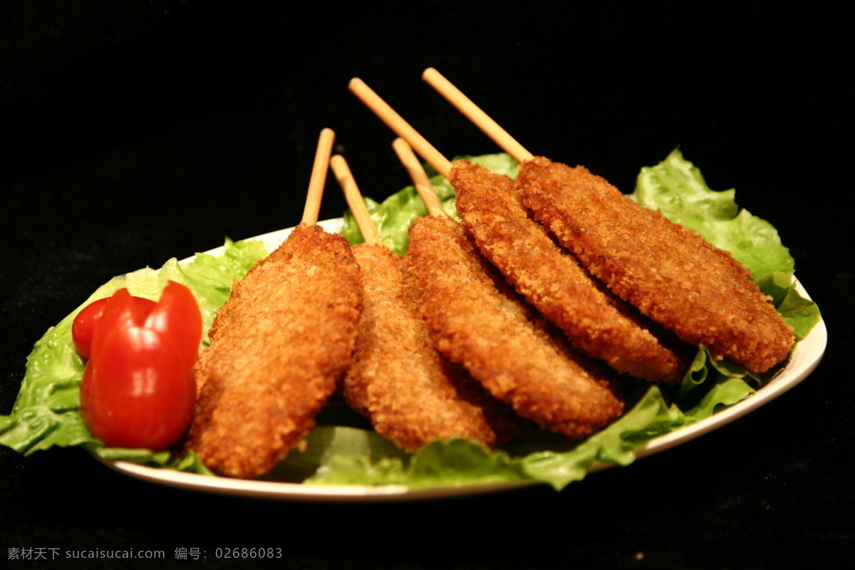 炸鸡排 鸡排 油炸食品 餐饮美食