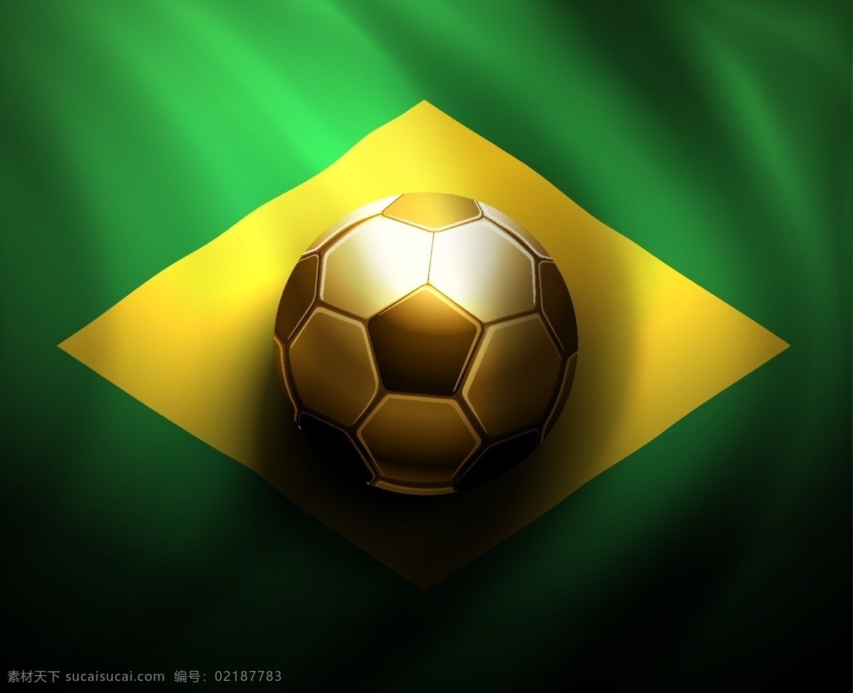 金色 足球 世界杯 标志 海报 背景 体育运动 生活百科 矢量素材 黑色