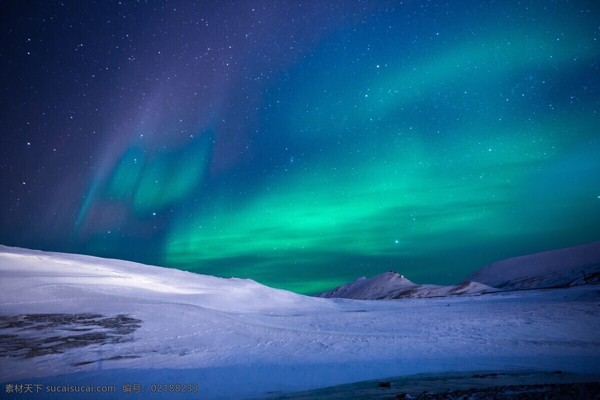 北极极光 北极 景观 极光 雪 夜 自然现象 壁纸 自然景观 自然风景