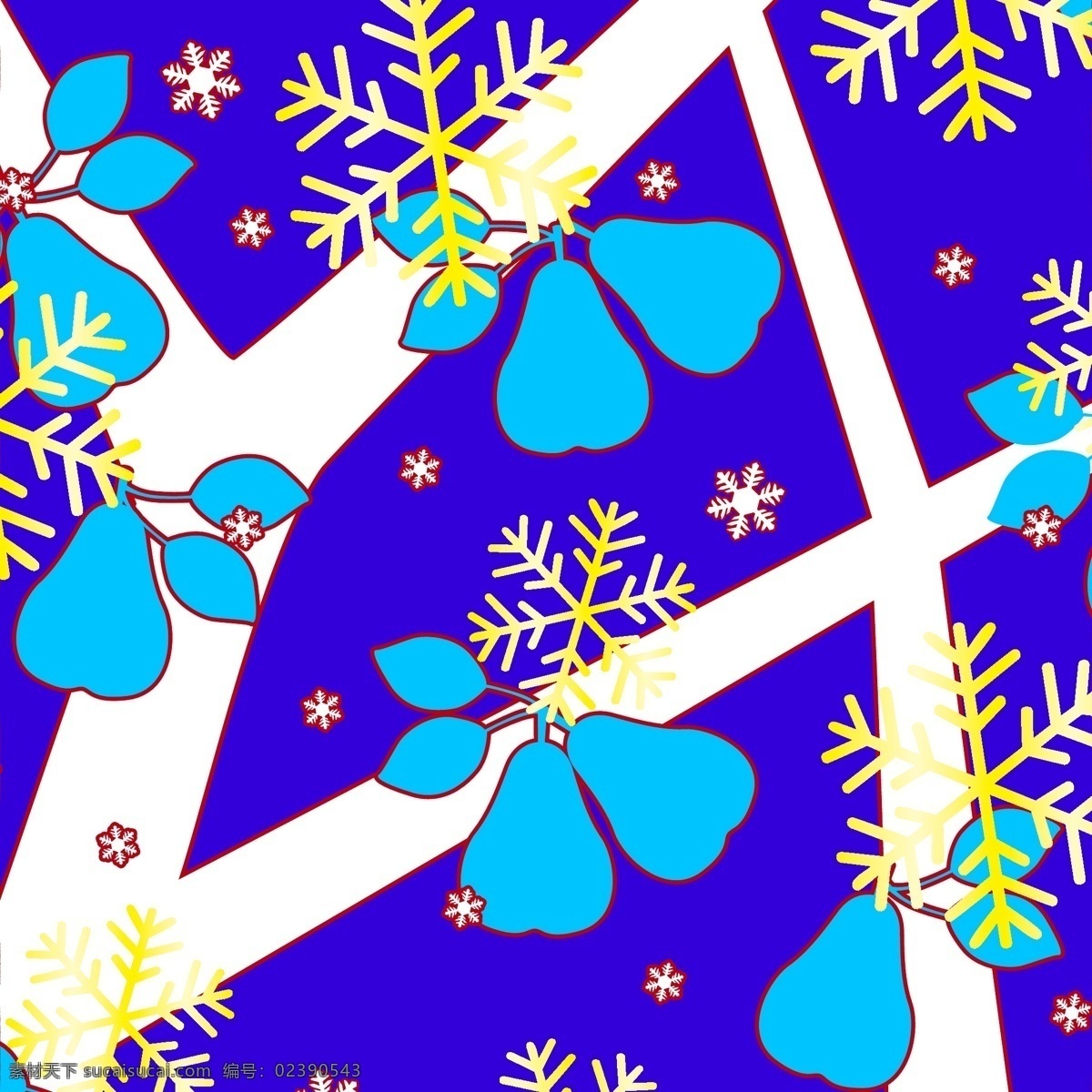 雪花免费下载 背景 花纹 蓝色背景 梨 圣诞 线条 雪花