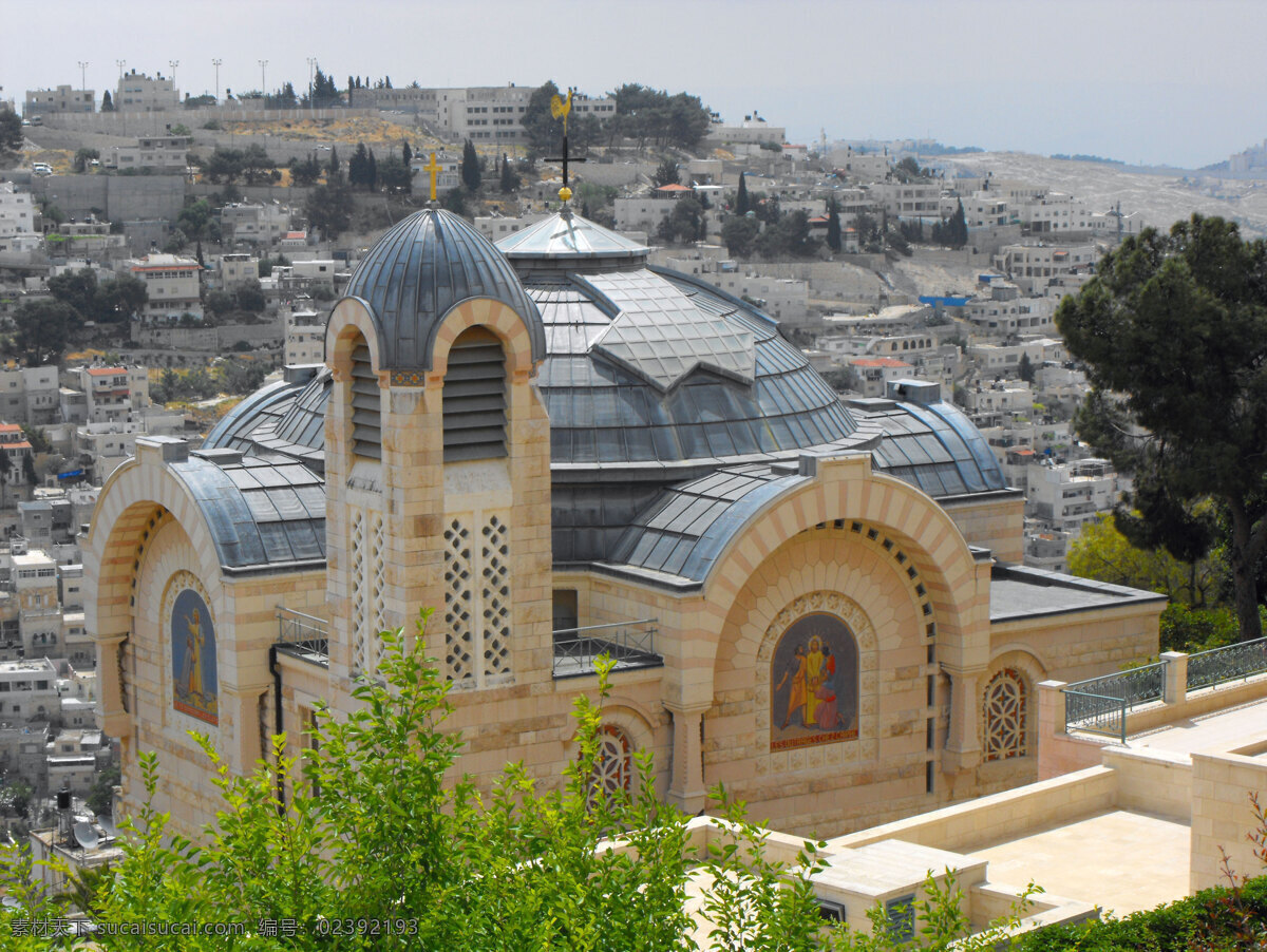 鸡鸣堂 耶稣 基督 教堂 以色列风光 国外旅游 旅游摄影