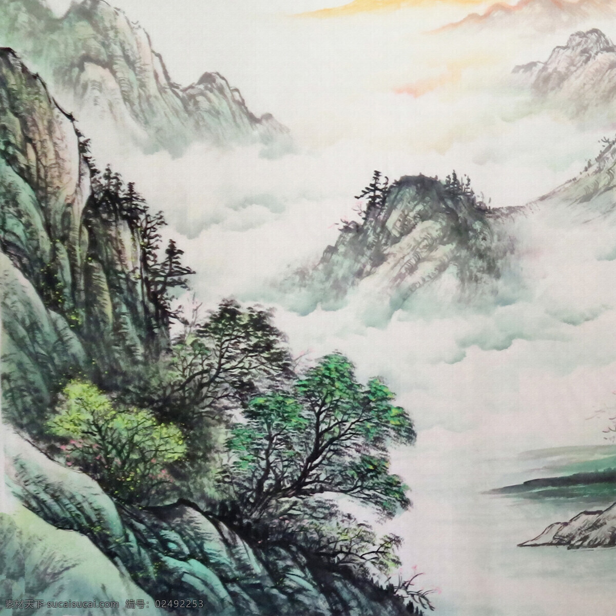 水墨山水 简约 简约山水 新中式山水 抽象画 抽象山水 水墨画 山水画 挂画 壁画 墙画 墙纸 壁纸 山水 流水 瀑布 背景墙 无框画 玄关 沙发背景墙 客厅 沙发 书房 文化艺术