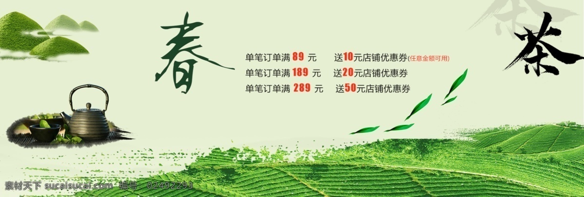 绿茶 春茶 茶 毛尖 信阳毛尖 春景 茶叶 绿色背景 茶文化