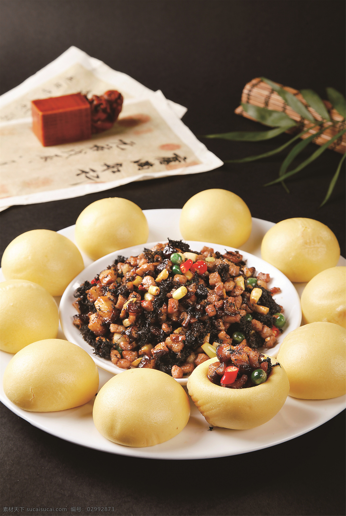粗粮竹燕窝 美食 传统美食 餐饮美食 高清菜谱用图