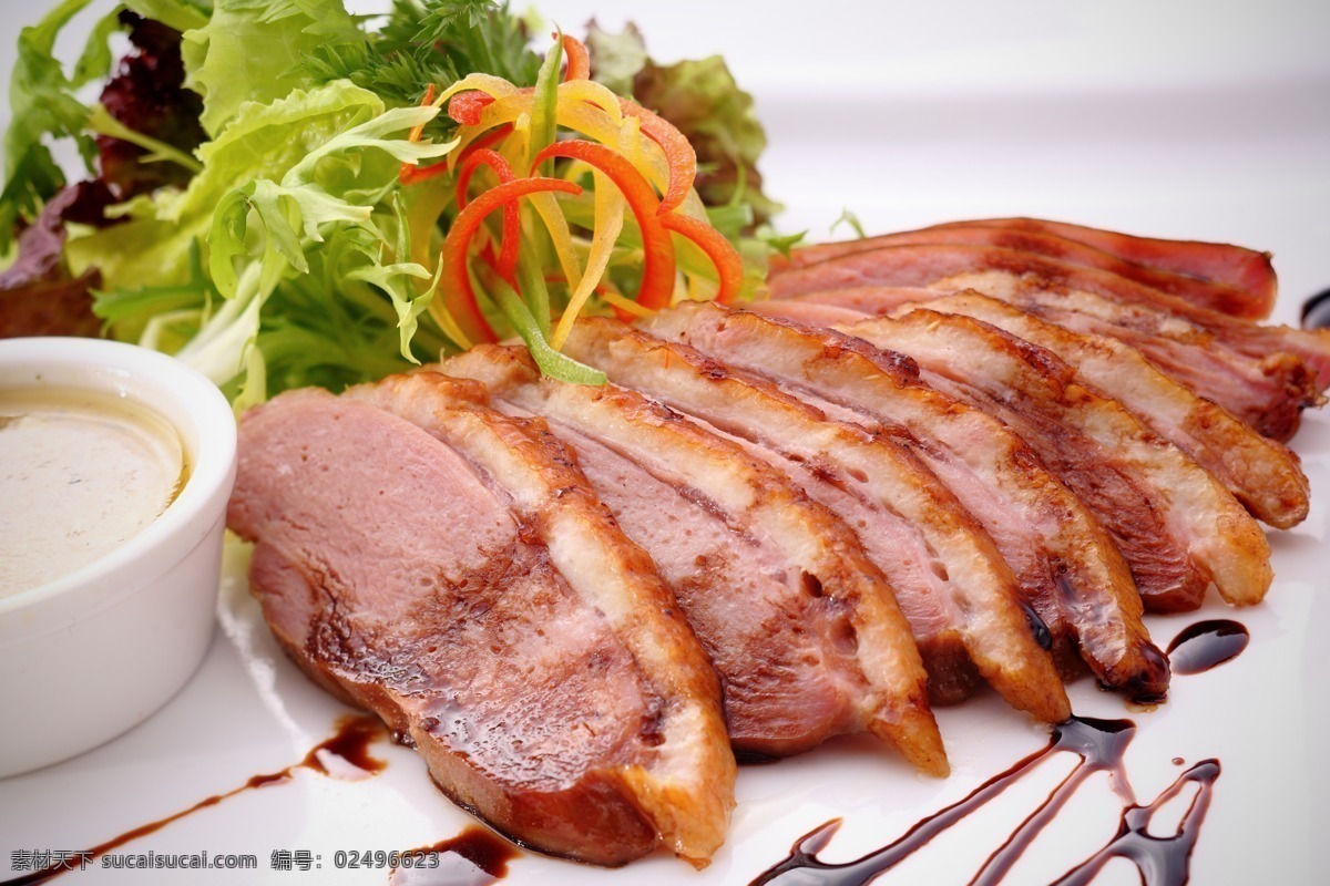 烟熏鸭胸 熏肉 鸭肉 美食 熏鸭肉 西餐美食茶歇 餐饮美食 传统美食