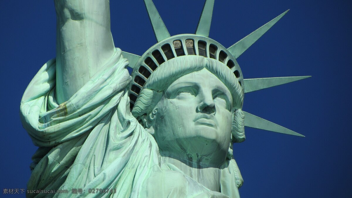 自由女神像 自由女神 纽约市 纽约州 纽约城 纽约 大苹果 城市 自由 女神像 蓝色