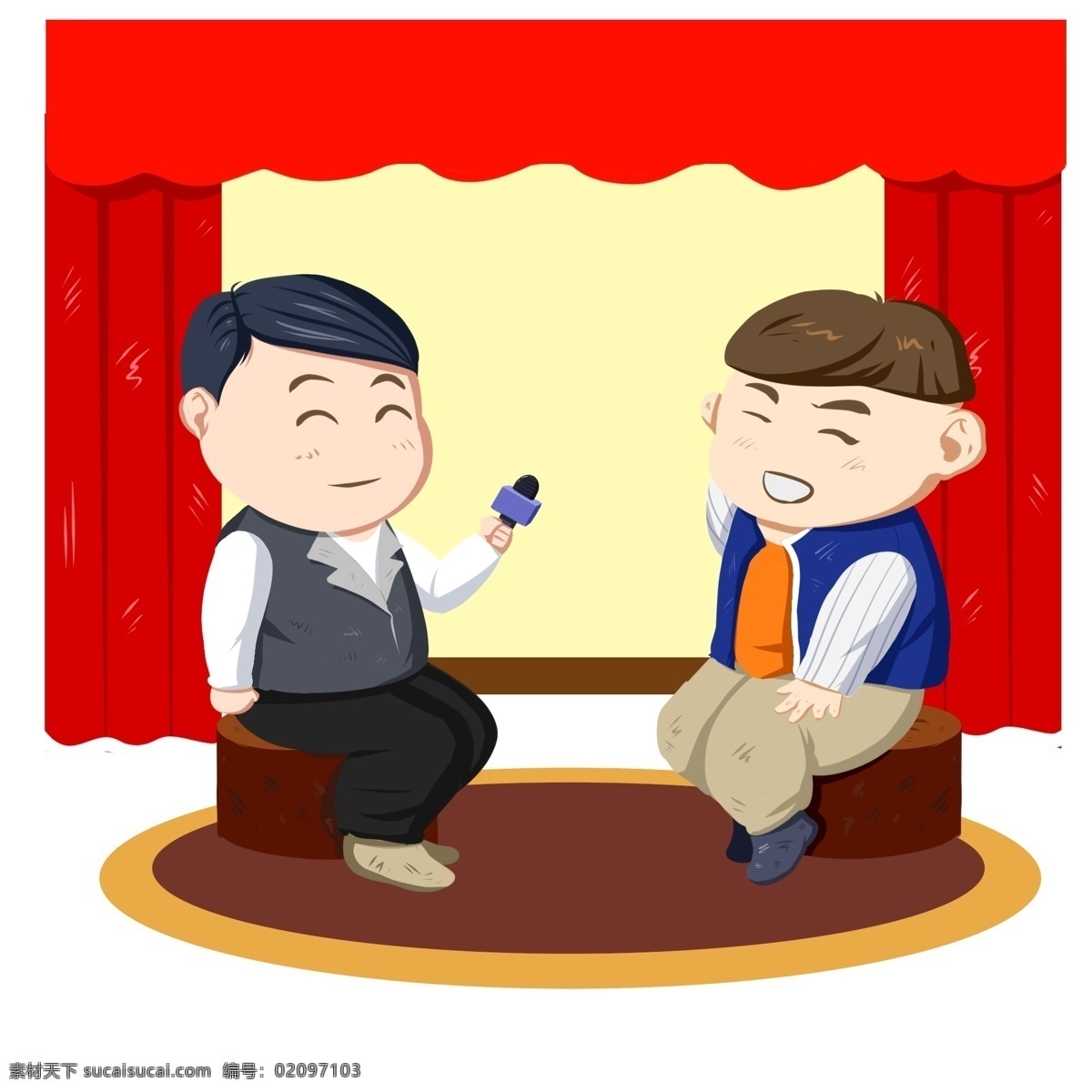 手绘 记者 新闻 访谈 插画 麦克风 新闻记者 新闻访谈 新闻采访 体育记者 新闻报道 记者调查 卡通记者人物