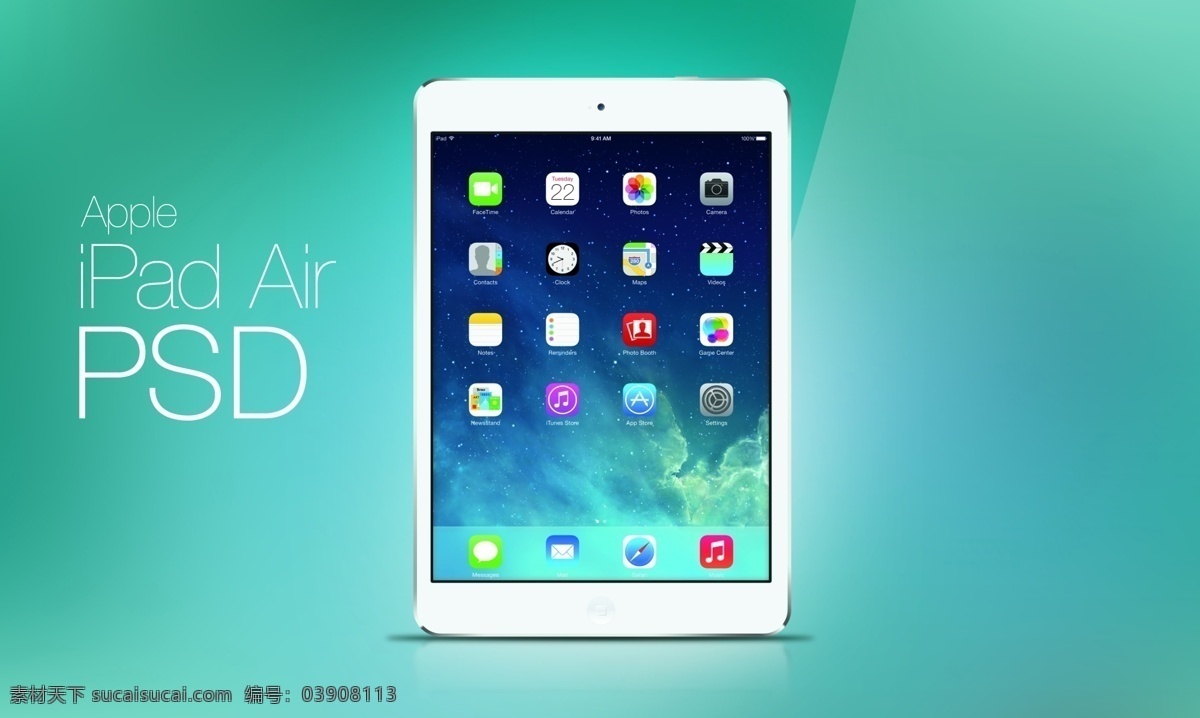 ipad 平板电脑 源文件 苹果 高清图片免费
