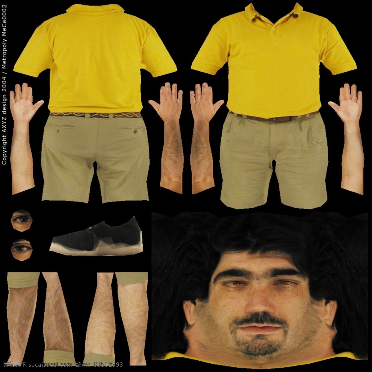人物 男性 3d 模型 人物模型素材 3d人物模型 男人模型素材 3d人体效果 游戏人物模型 3d模型素材 其他3d模型
